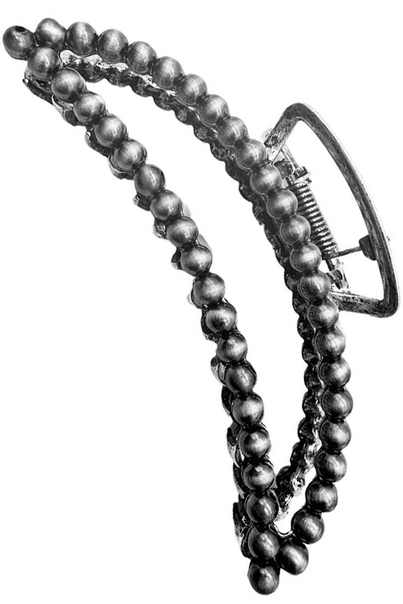 WESTERN NAVAJO PEARL BANANA HAIR CLIP