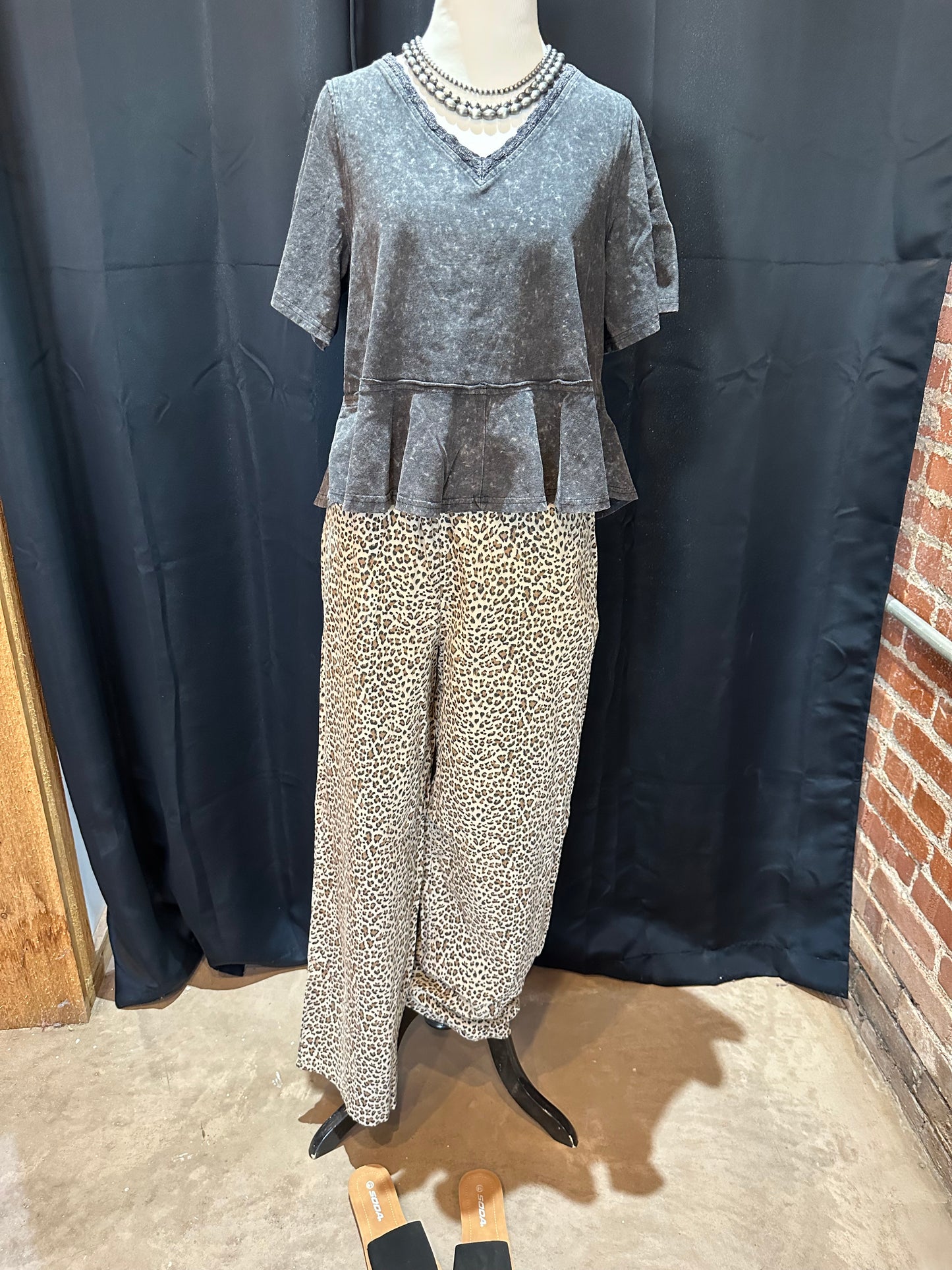 The leopard pants