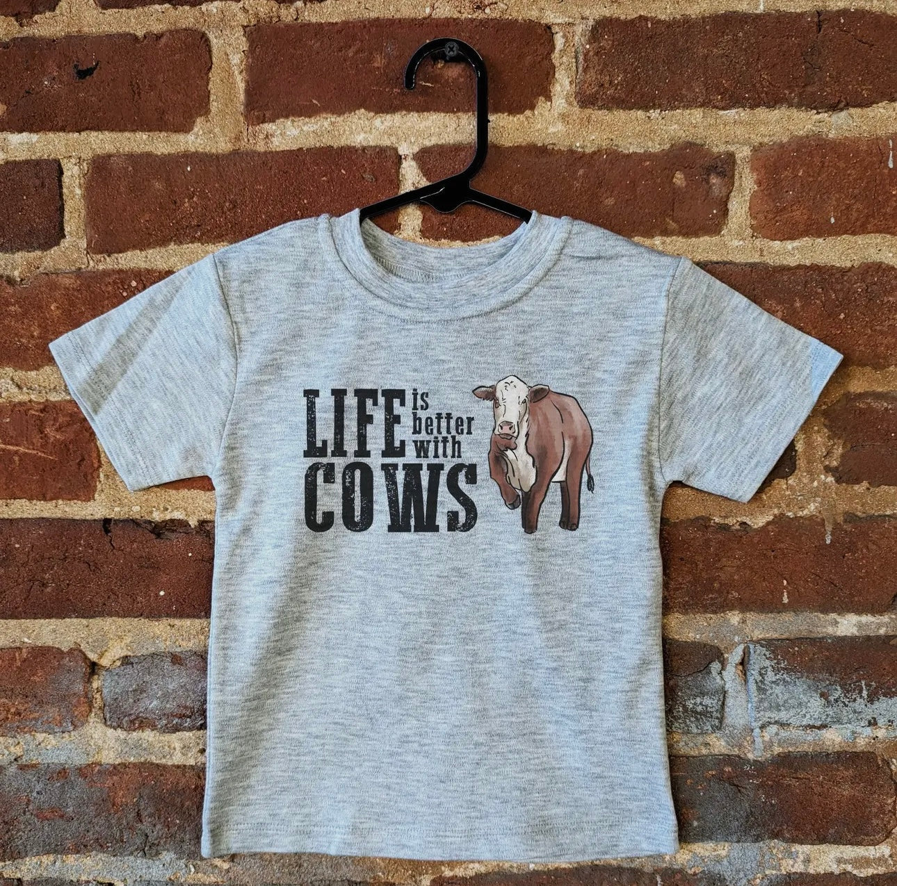Life is better with cows tee
