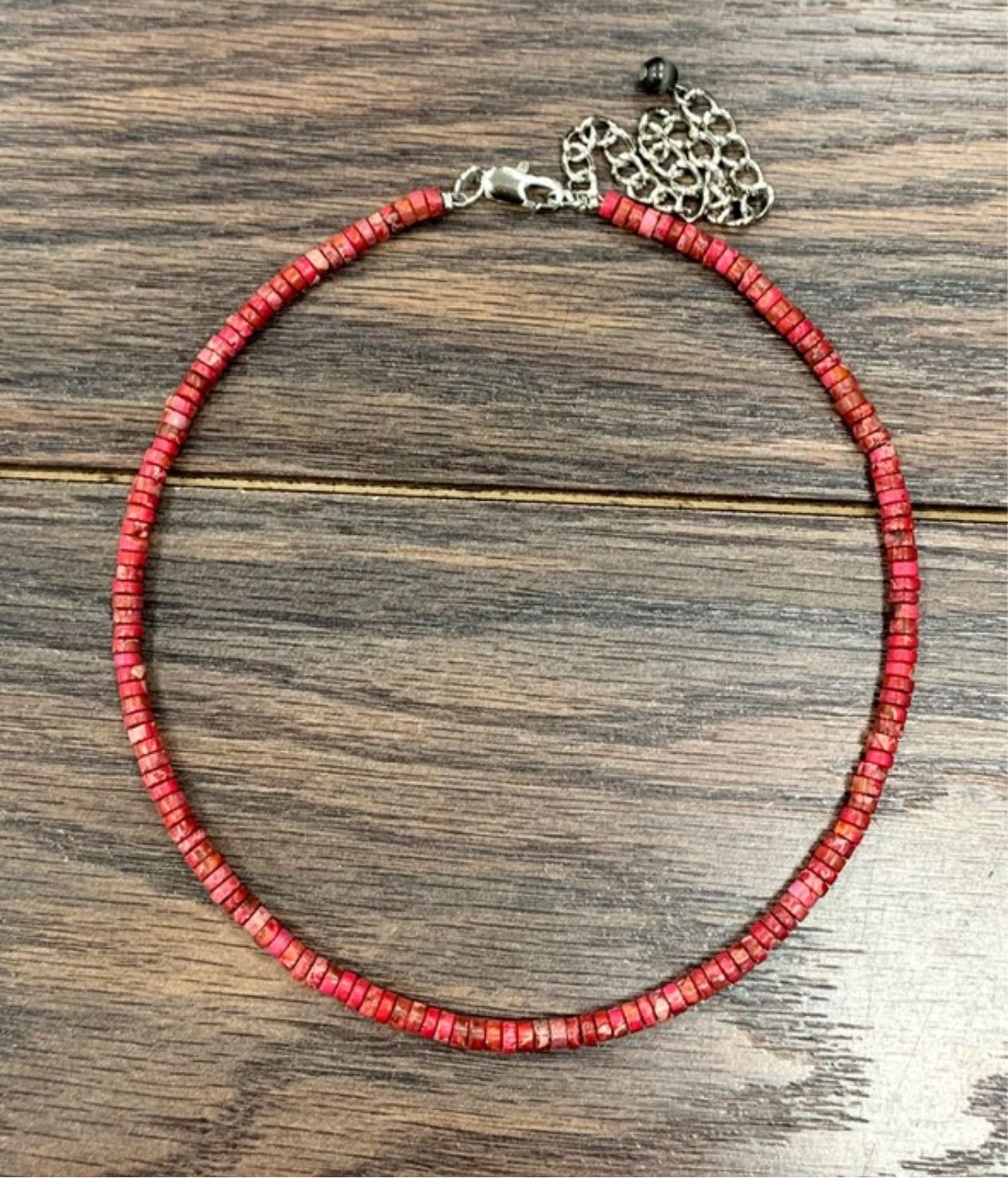 Red Gemstone Necklace