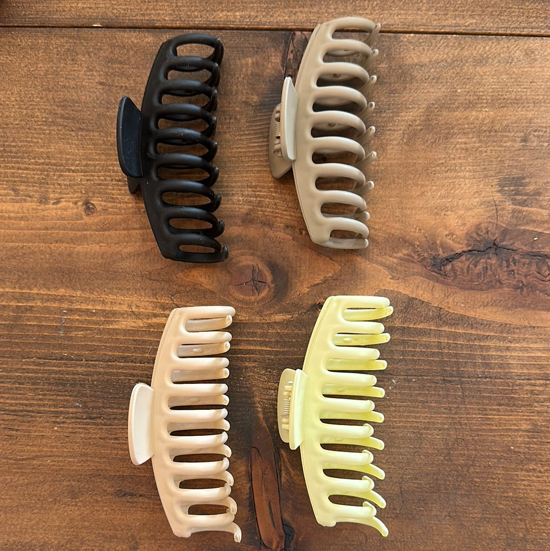 Round Claw Clips