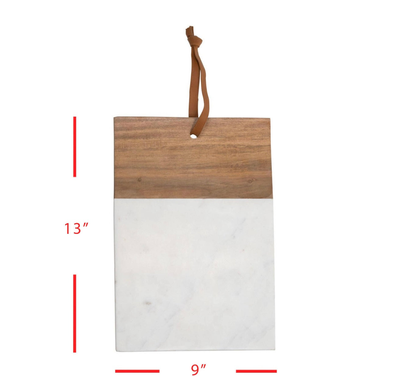 Square marble cutting board