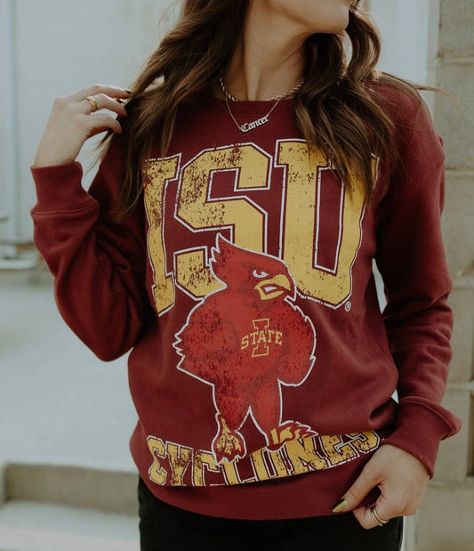 ISU mascot crewneck