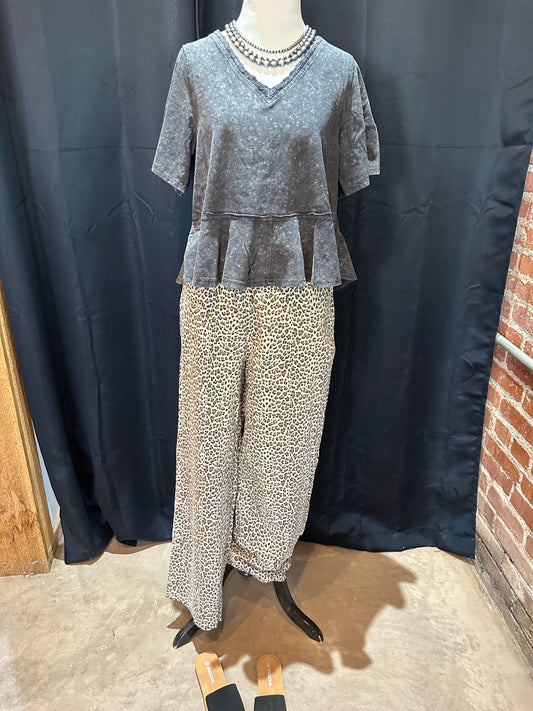 The leopard pants