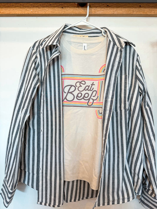 The Stripe Button Down