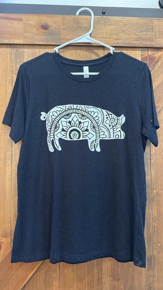 Aztec Pig Graphic Tee