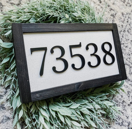 Zip code signs