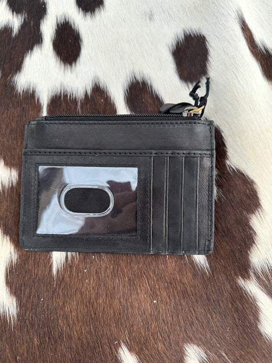 Teal card wallet